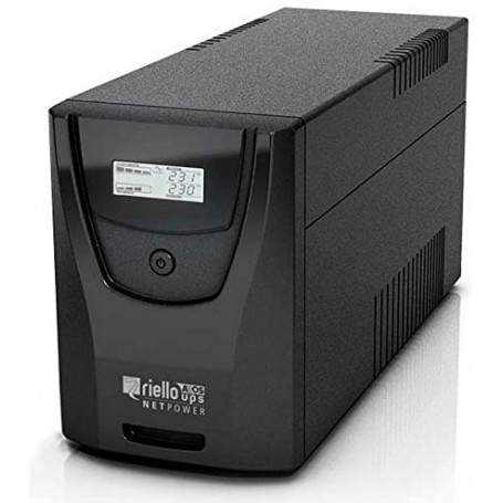Riello Net Power SAI 2000VA 1200W - Tecnologia Line Interactive - USB, RS-232, 6x IEC 320