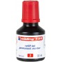 Edding T25 Bote de Recarga para Rotulador Permanente - Capacidad 30ml - Color Rojo