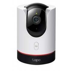 TP-Link Tapo C225 Camara de Seguridad WiFi 2K QHD - Vision Nocturna - Deteccion de Movimiento - Vision Panoramica 360º - Modo Pr