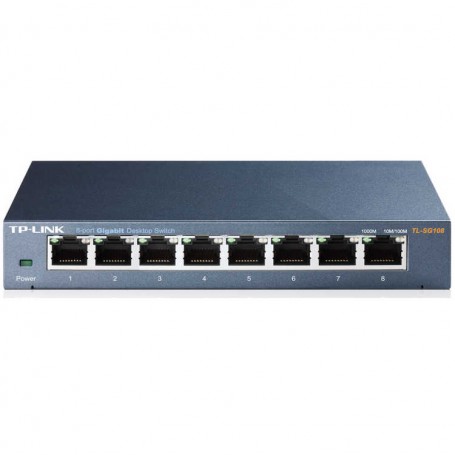 TP-Link TL-SG108 Switch 8 Puertos Gigabit 10/100/1000 Mbps