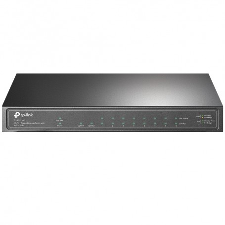 TP-Link Switch Sobremesa - 10 Puertos Gigabit - 8 Puertos PoE+