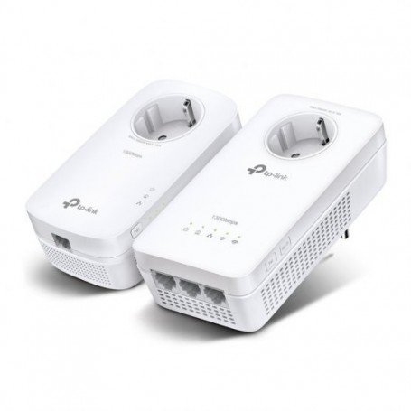 TP-Link KIT Powerline WiFi AC1200 - Enchufe Incorporado - 3 Puertos Gigabit Ethernet - Doble Banda hasta 867Mbps
