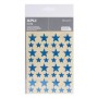 Apli Gomets Estrella Holograficos - Tamaño 12.5mm y 19.5mm - Adhesivo Permanente - 120 Gomets por Bolsa - Desarrollo de Habilida