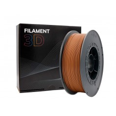 Filamento 3D PLA - Diametro 1.75mm - Bobina 1kg - Color Marron