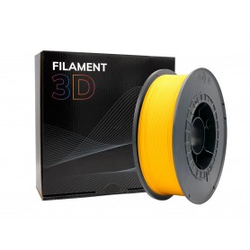 Filamento 3D PLA - Diametro 1.75mm - Bobina 1kg - Color Amarillo