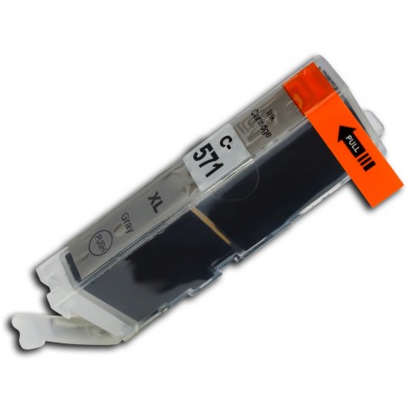 Canon PGI 571XL Gris cartucho sustituto, reemplaza al PGI571GR XL